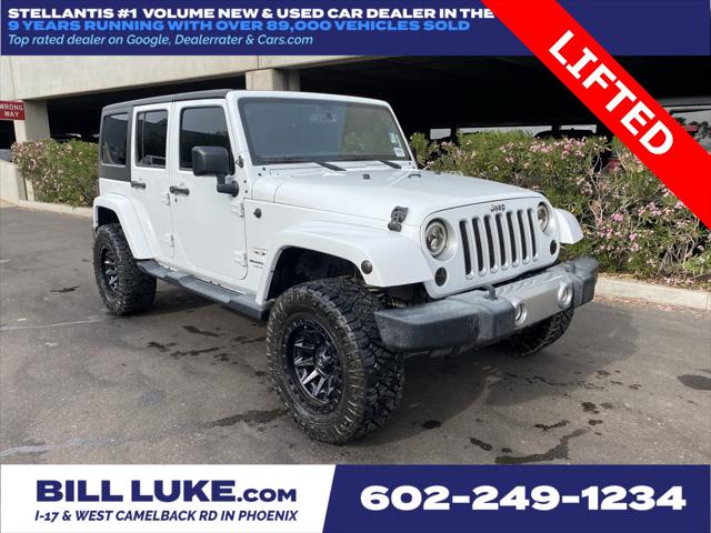 2018 Jeep Wrangler JK Unlimited Sahara 4x4