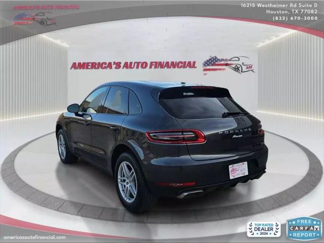2018 Porsche Macan Sport Edition