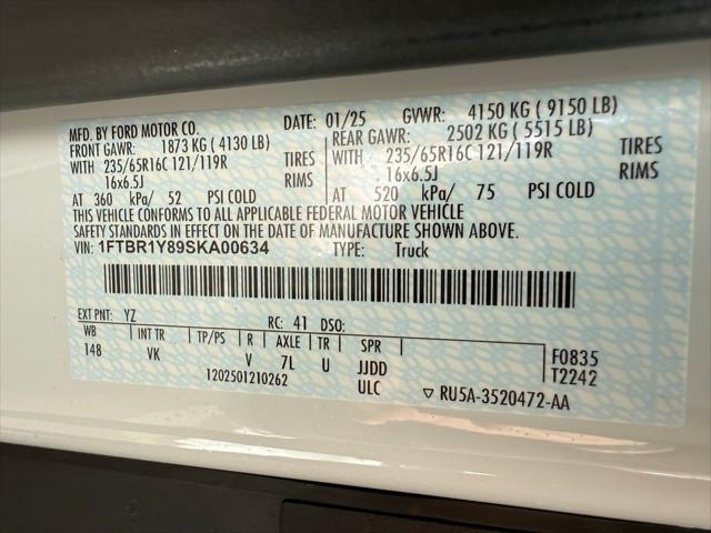 2025 Ford Transit Cargo Van Base