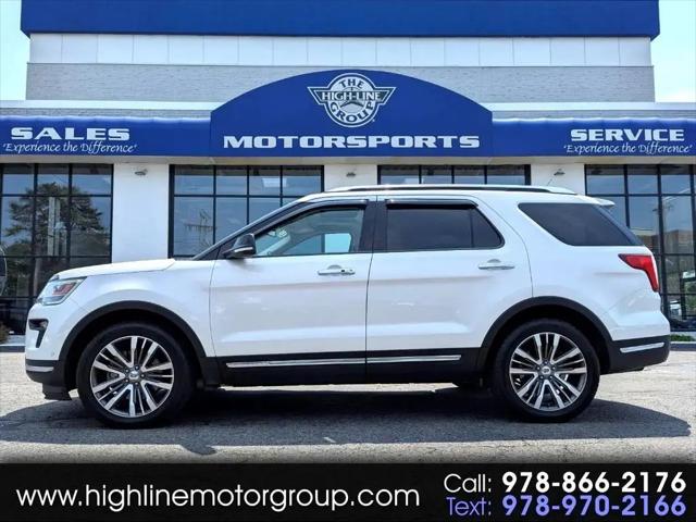 2018 Ford Explorer Platinum for sale in Lowell, MA