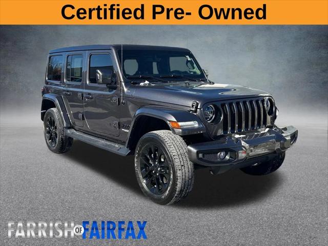 2021 Jeep Wrangler Unlimited High Altitude 4x4