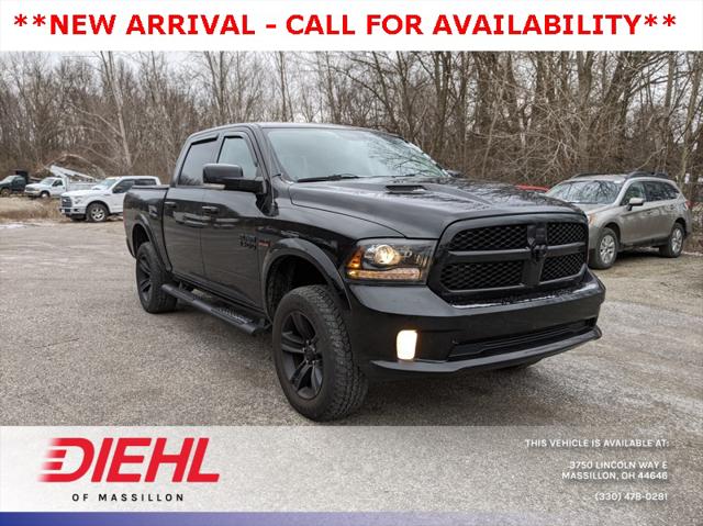 2017 RAM 1500 Night Crew Cab 4x4 57 Box