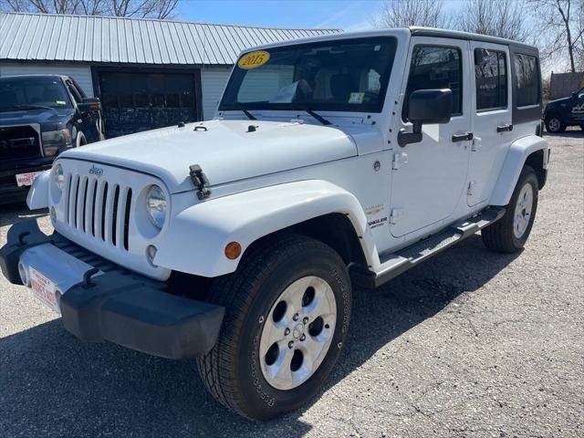 2015 Jeep Wrangler Unlimited Sahara for sale in Rutland, VT