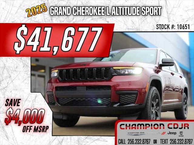 2025 Jeep Grand Cherokee GRAND CHEROKEE L ALTITUDE 4X2