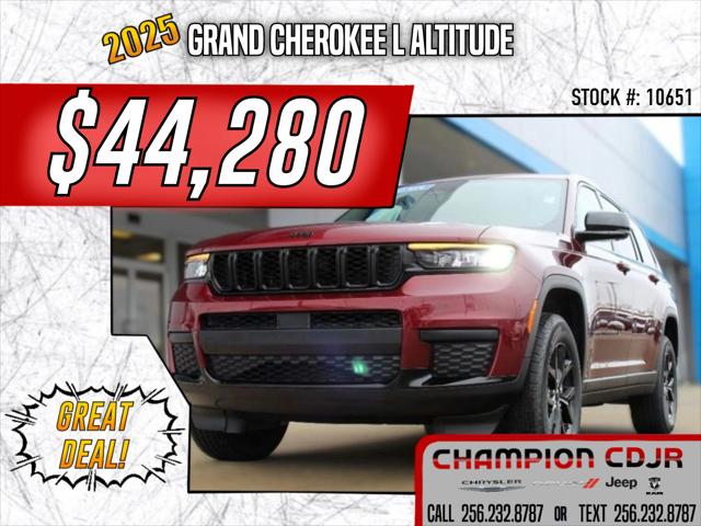 2025 Jeep Grand Cherokee GRAND CHEROKEE L ALTITUDE 4X2