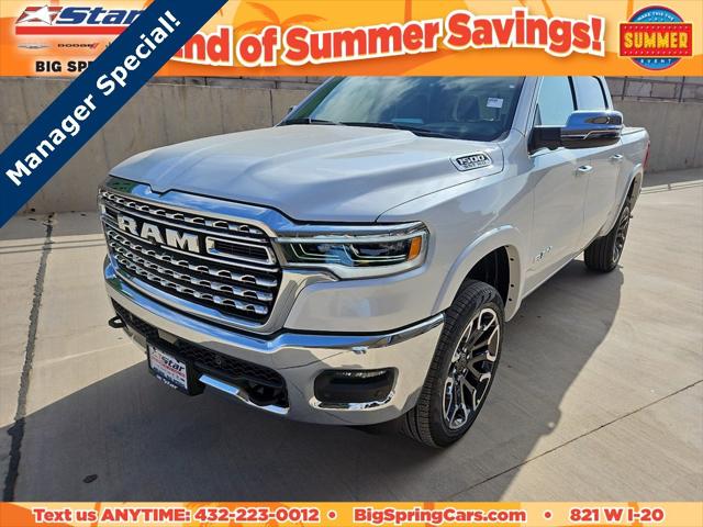 2025 RAM Ram 1500 RAM 1500 LIMITED LONGHORN CREW CAB 4X4 57 BOX
