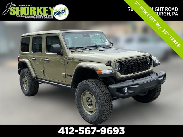 2025 Jeep Wrangler 4xe WRANGLER 4-DOOR WILLYS 41 4xe