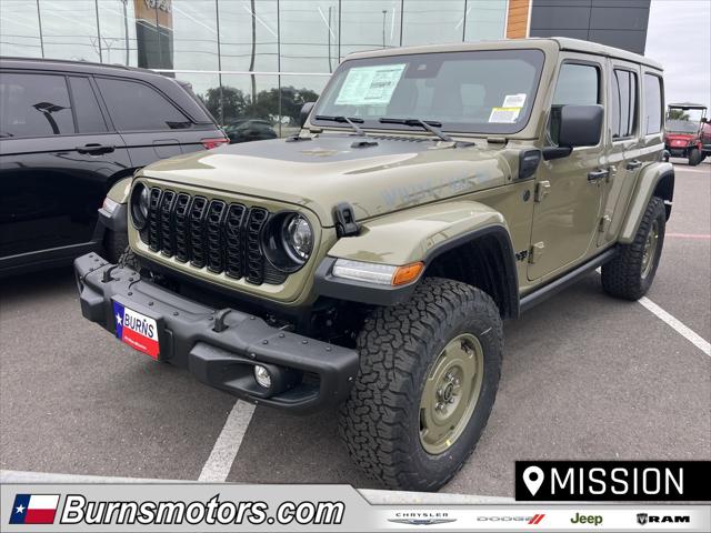 2025 Jeep Wrangler 4xe WRANGLER 4-DOOR WILLYS 41 4xe