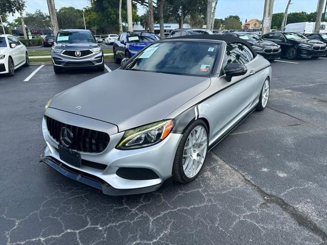 2018 Mercedes-Benz C-CLASS C 300 C 300 Cabriolet 2D for sale in Plantation, FL