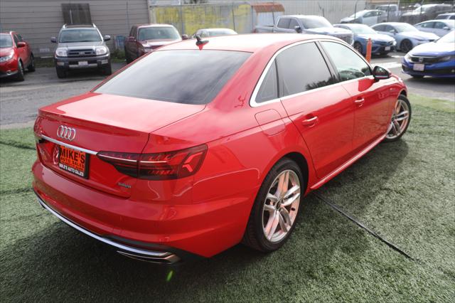 2022 Audi A4 Premium Plus 45 TFSI S line quattro S tronic