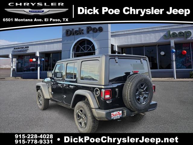 2025 Jeep Wrangler WRANGLER 4-DOOR SPORT