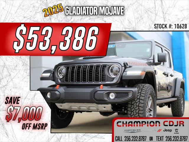 2025 Jeep Gladiator GLADIATOR MOJAVE 4X4 2025 Jeep Gladiator GLADIATOR MOJAVE 4X4