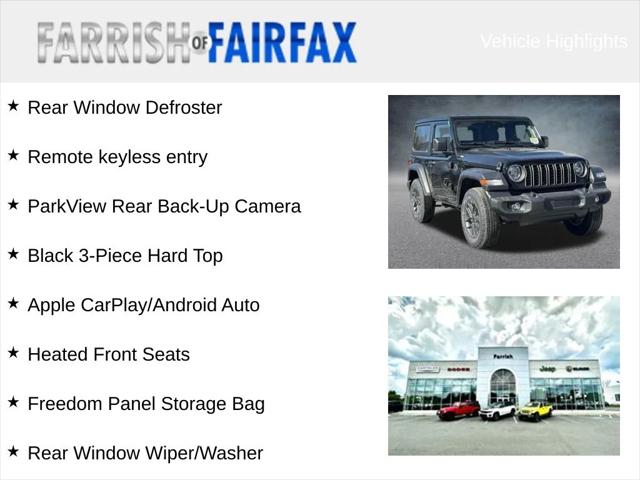 2025 Jeep Wrangler WRANGLER 2-DOOR SPORT S