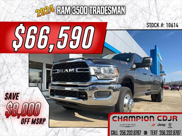 2024 RAM Ram 3500 RAM 3500 TRADESMAN CREW CAB 4X4 8 BOX