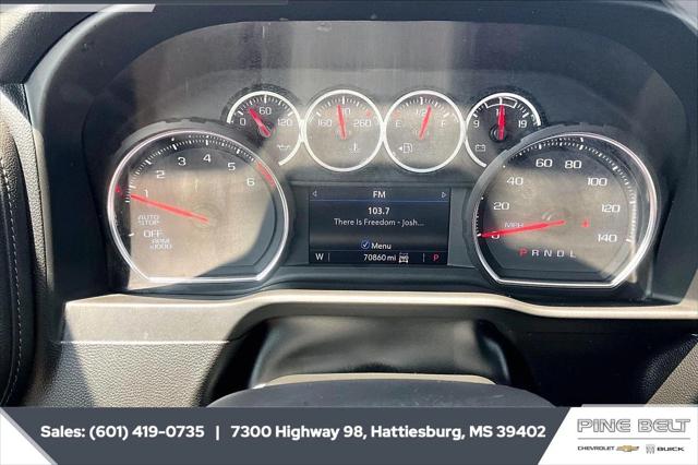 2022 Chevrolet Silverado 1500 4WD Crew Cab Standard Bed LT