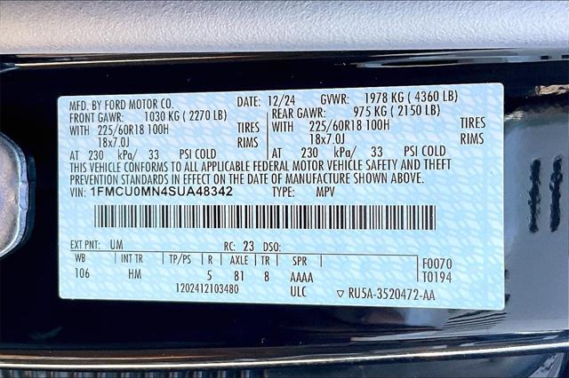 New 2025 Ford Escape For Sale in OLIVE BRANCH, MS