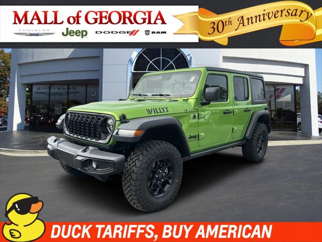 2025 Jeep Wrangler WRANGLER 4-DOOR WILLYS