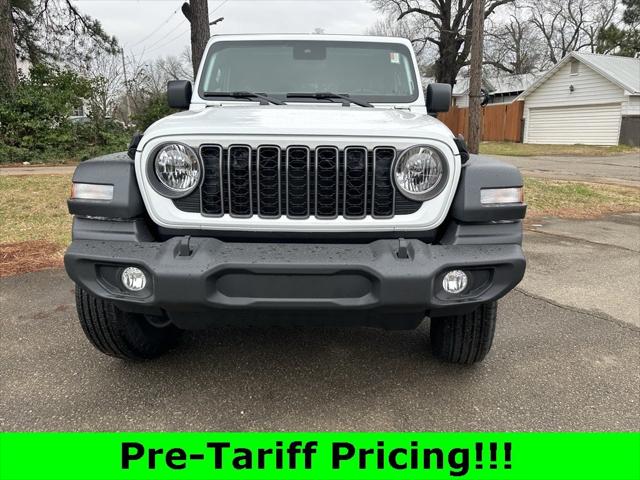 2025 Jeep Wrangler WRANGLER 4-DOOR SPORT S