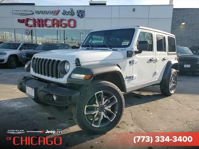 2025 Jeep Wrangler 4xe WRANGLER 4-DOOR SPORT S 4xe