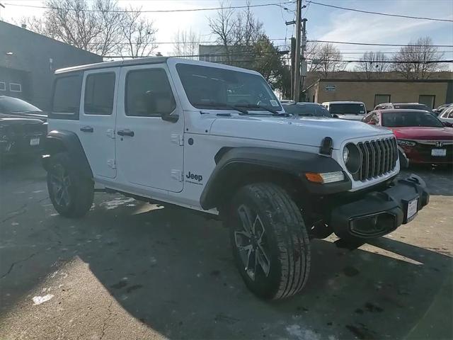 2025 Jeep Wrangler 4xe WRANGLER 4-DOOR SPORT S 4xe