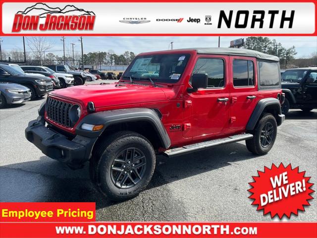 2025 Jeep Wrangler WRANGLER 4-DOOR SPORT S