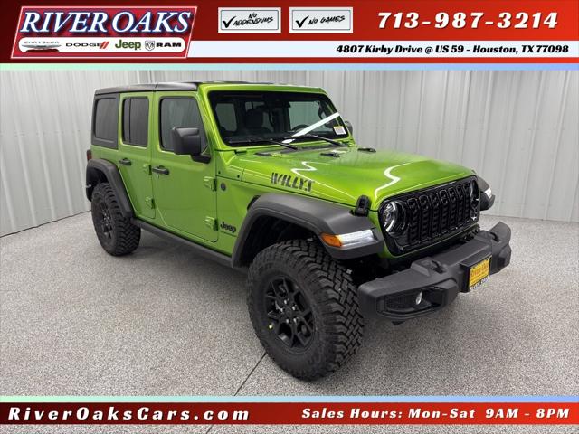 2025 Jeep Wrangler WRANGLER 4-DOOR WILLYS