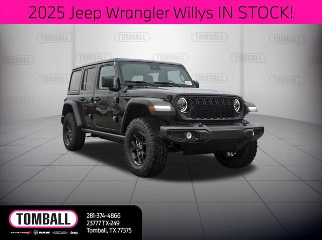 2025 Jeep Wrangler WRANGLER 4-DOOR WILLYS