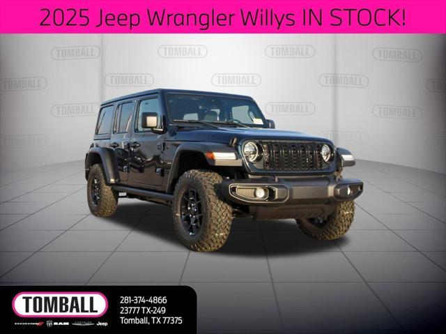 2025 Jeep Wrangler WRANGLER 4-DOOR WILLYS