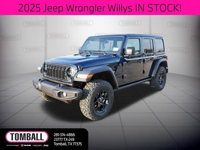 2025 Jeep Wrangler WRANGLER 4-DOOR WILLYS
