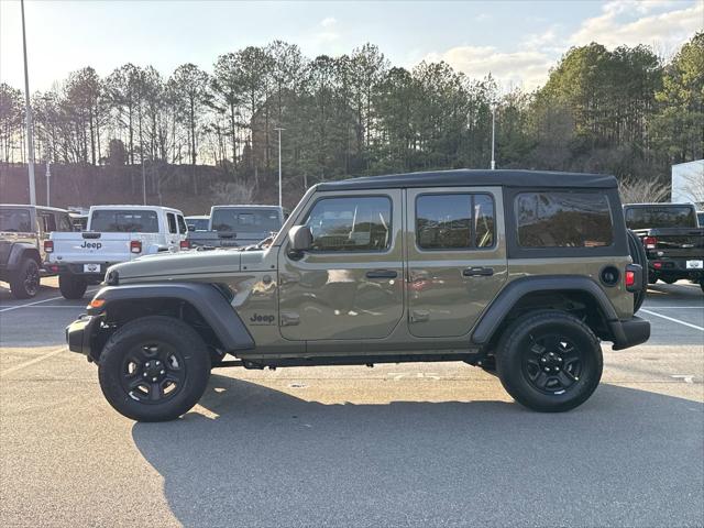 2025 Jeep Wrangler WRANGLER 4-DOOR SPORT