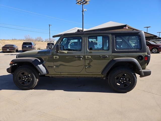 2025 Jeep Wrangler WRANGLER 4-DOOR SPORT