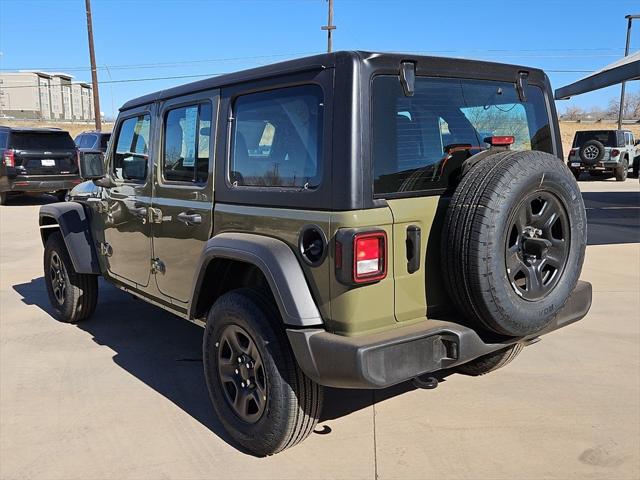2025 Jeep Wrangler WRANGLER 4-DOOR SPORT