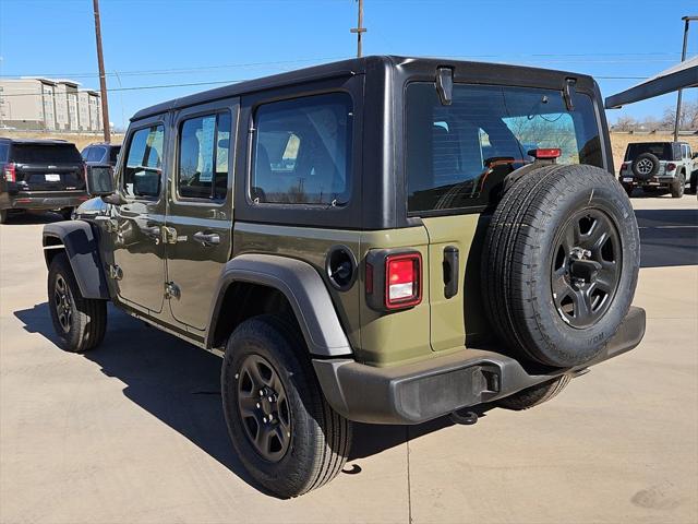 2025 Jeep Wrangler WRANGLER 4-DOOR SPORT 2025 Jeep Wrangler WRANGLER 4-DOOR SPORT