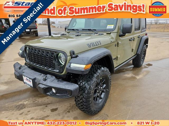 2025 Jeep Wrangler WRANGLER 4-DOOR WILLYS