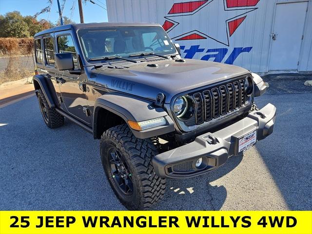 2025 Jeep Wrangler WRANGLER 4-DOOR WILLYS