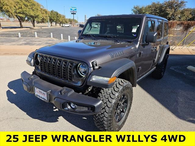 2025 Jeep Wrangler WRANGLER 4-DOOR WILLYS