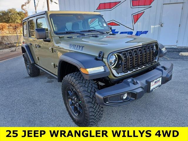 2025 Jeep Wrangler WRANGLER 4-DOOR WILLYS