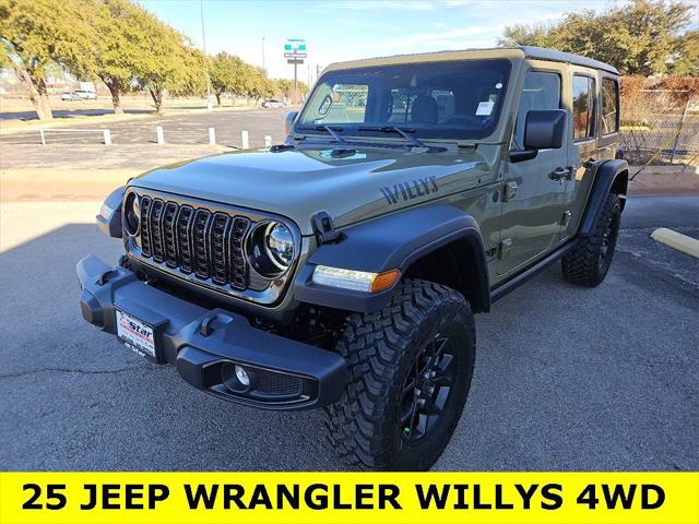 2025 Jeep Wrangler WRANGLER 4-DOOR WILLYS