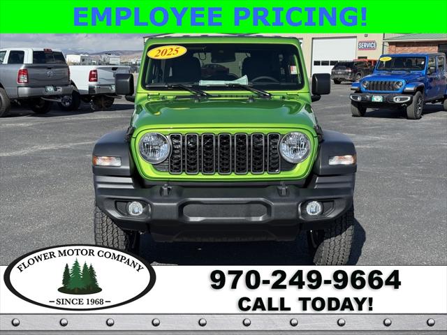 2025 Jeep Wrangler WRANGLER 4-DOOR SPORT S
