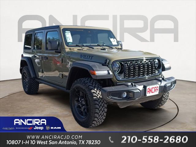 2025 Jeep Wrangler WRANGLER 4-DOOR WILLYS