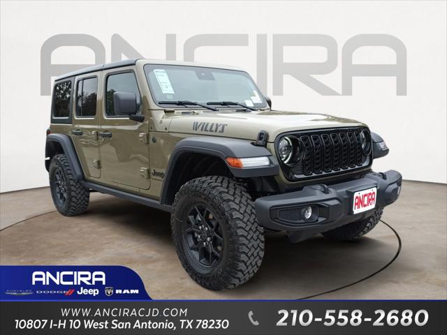 2025 Jeep Wrangler WRANGLER 4-DOOR WILLYS