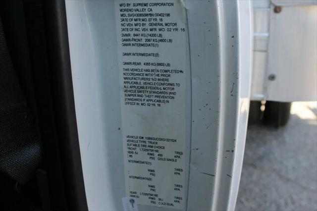 2016 Chevrolet Express Cutaway 4500