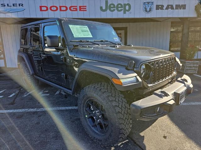 2025 Jeep Wrangler 4-Door Willys 4x4 for sale in Rhinebeck, NY