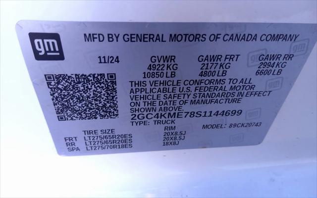2025 Chevrolet Silverado 2500HD 4WD Crew Cab Standard Bed Custom