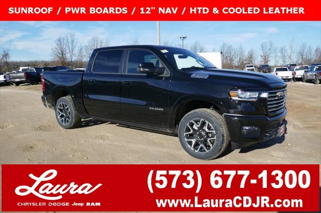 2025 RAM Ram 1500 RAM 1500 LARAMIE CREW CAB 4X4 57 BOX