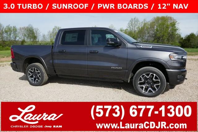 2025 RAM Ram 1500 RAM 1500 LARAMIE CREW CAB 4X4 64 BOX