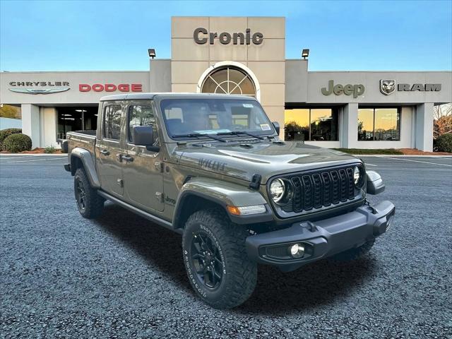 2025 Jeep Gladiator GLADIATOR WILLYS 4X4 2025 Jeep Gladiator GLADIATOR WILLYS 4X4