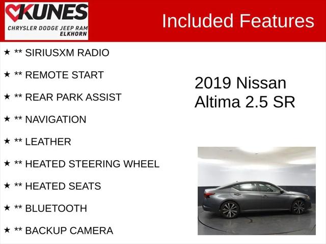 2019 Nissan Altima 2.5 SR