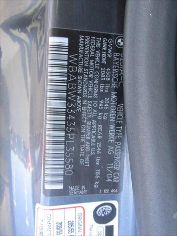 2005 BMW 325Ci 325Ci