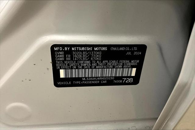 2024 Mitsubishi Mirage ES